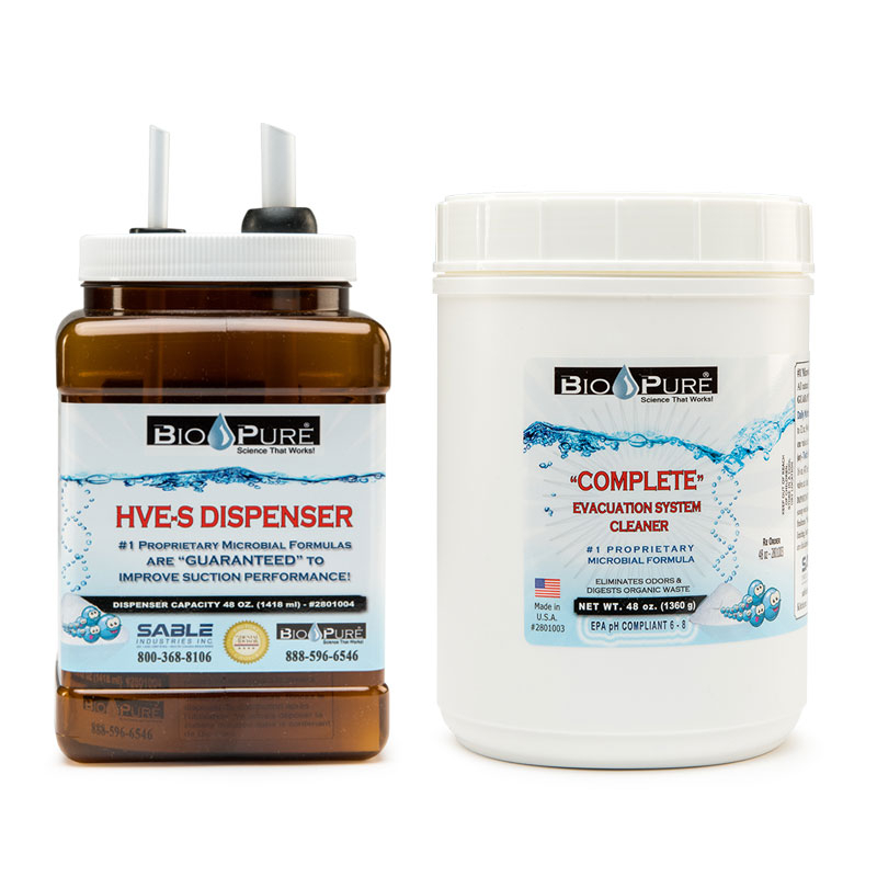 Biopure Cleaner Bio-Pure “Complete” Evacuation System Cleaner - Bowen Products